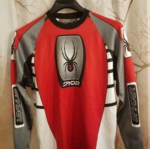 Mens Spyder Jersey Pullover Medium Paintball BMX